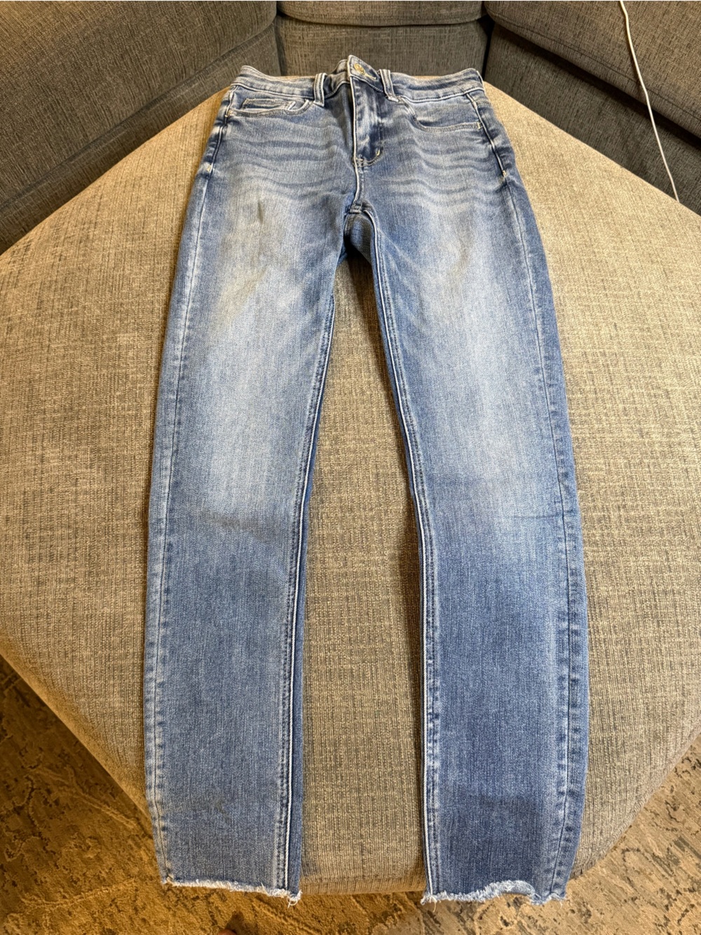 Vervet woman’s jeans